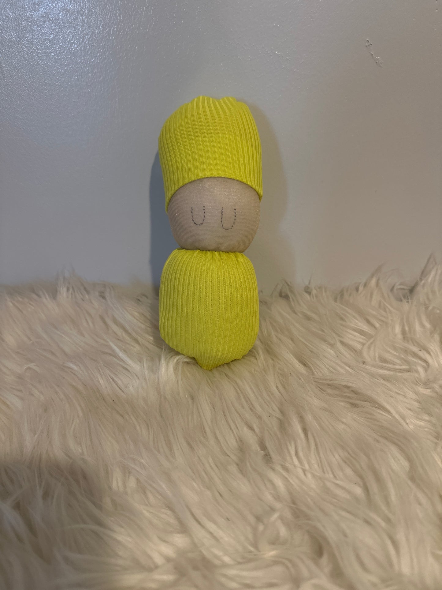 Yellow Hat Swaddle Baby #1