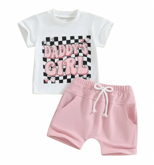 Pink Daddy's Girl Chex Set