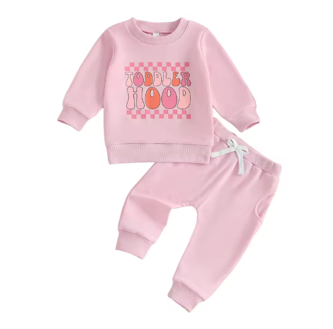 Toddlerhood Pink Lounge Set