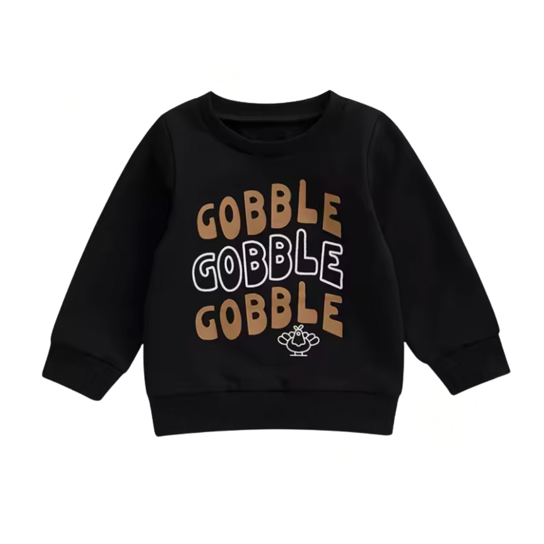 Black Gobble Crewneck