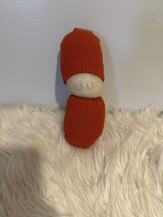Rust Doll with Hat #15