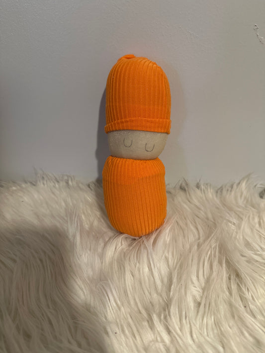 Orange Doll with Hat #40