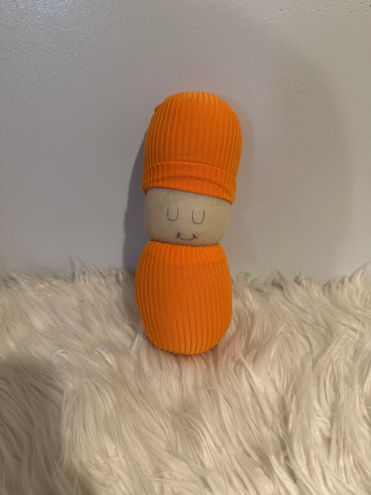 Smiling Orange Hat Doll #31