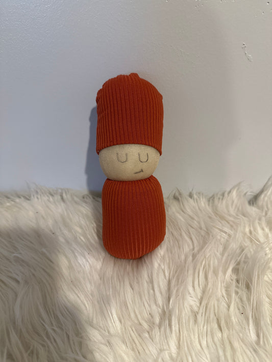 Rust Smile Doll with Hat #20