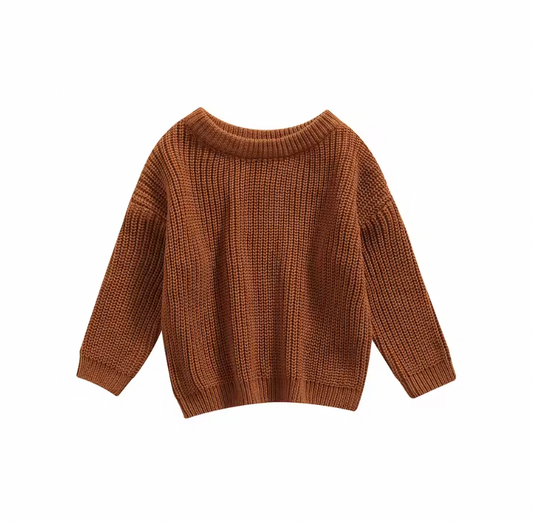 Brown Oversized Sweater