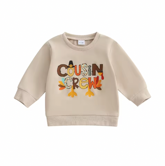 Thanksgiving Cousin Crew Crewneck