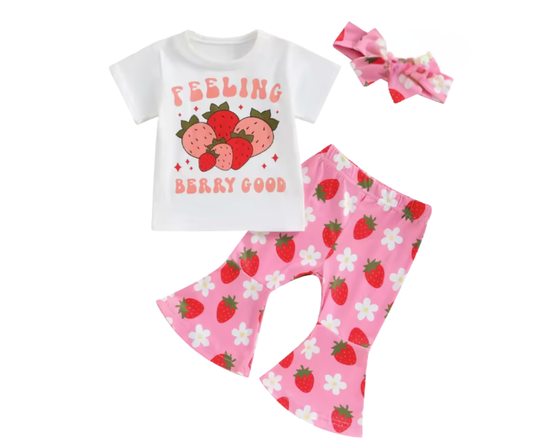 Feeling Berry Good Strawberry Bell Set