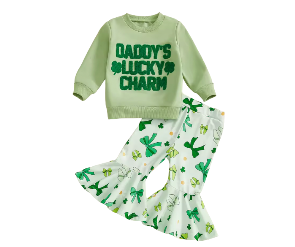 Green Daddy's Lucky Charm Bow Bell Set