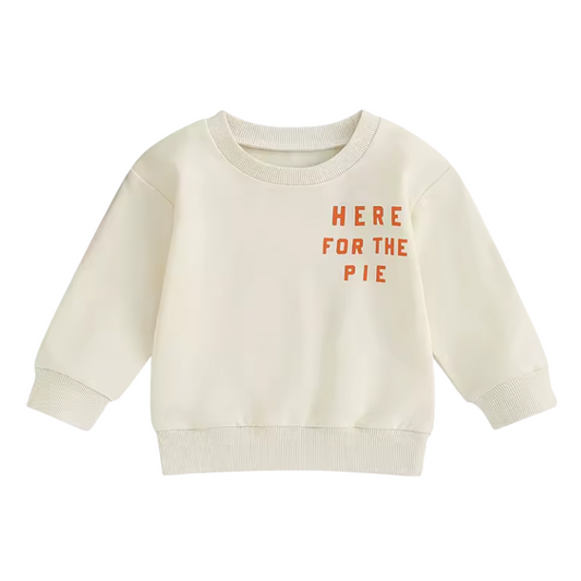 Here for the Pie Cream Crewneck
