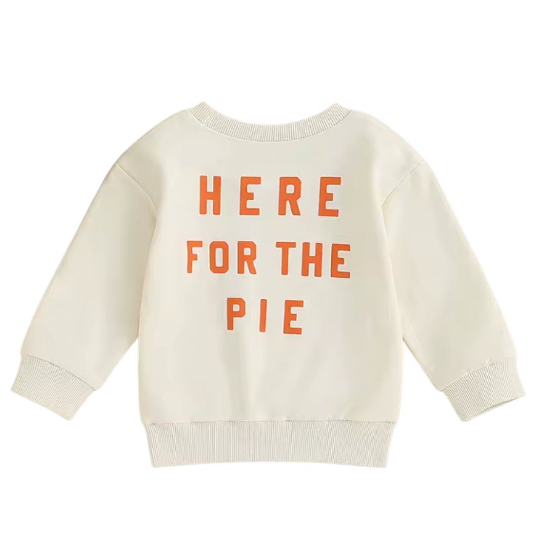 Here for the Pie Cream Crewneck