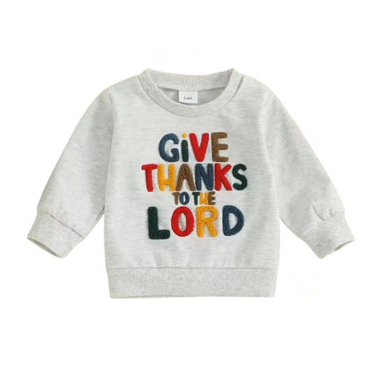 Give Thanks to the Lord Crewneck