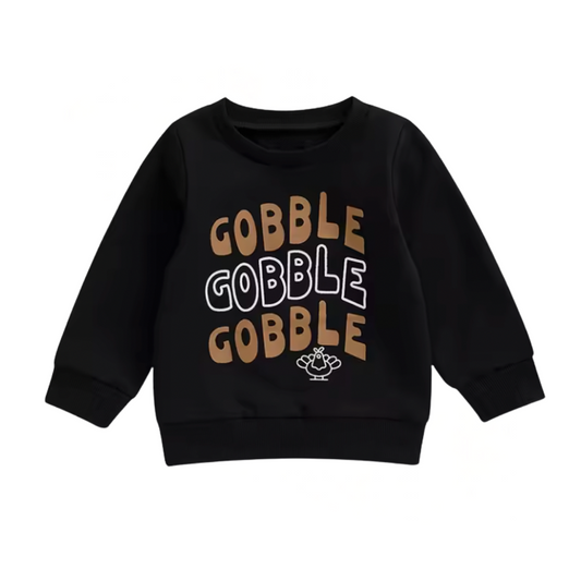 Black Gobble Crewneck